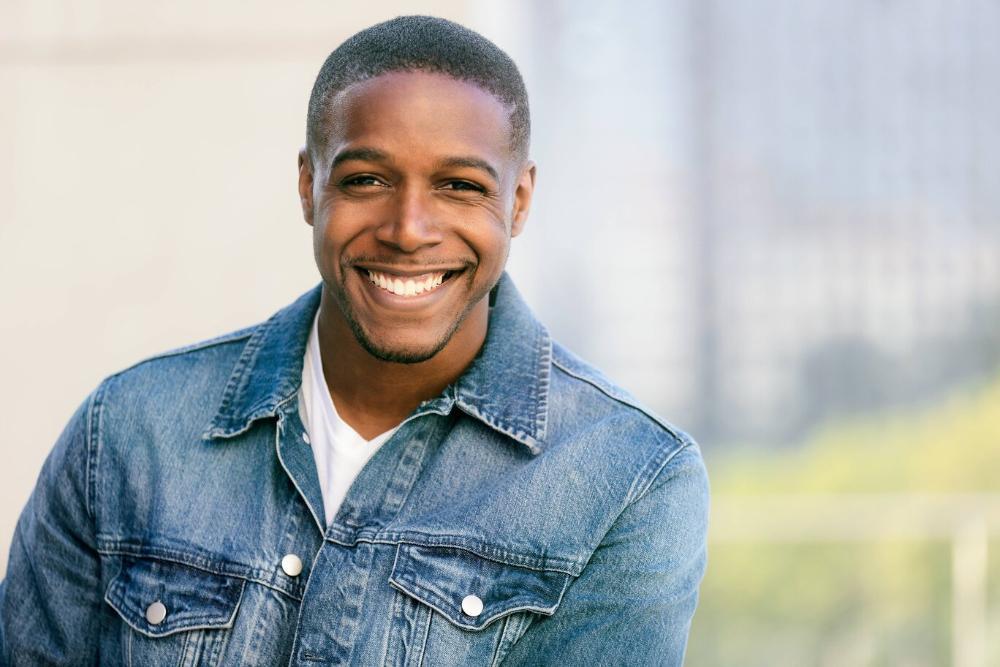 Johnston man smiling